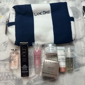 Lancôme deluxe sample set with branded bag